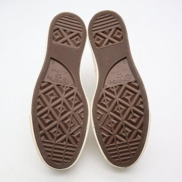 Converse All Star Hi Lift Women’s Size 8 Casual Shoe White Egret Pink Flower - Picture 8 of 11